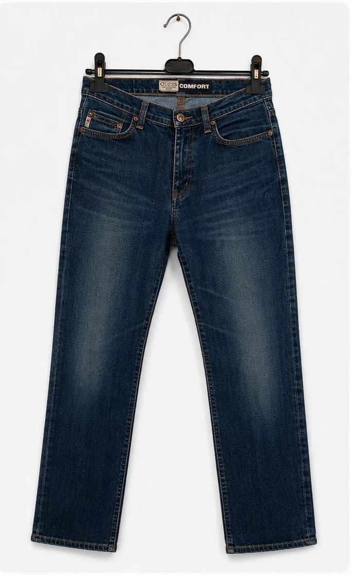 Jean GUESS Comfort femme – Taille M – Coupe droite tendance